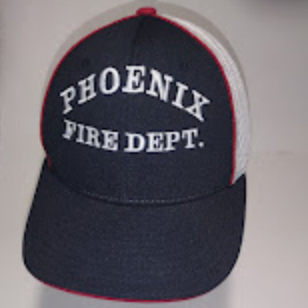 PHOENIX FIRE DEPT BASEBALL CAP HAT FLEXFIT NWOT